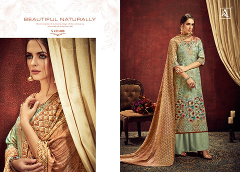 Alok Suit Launched Aabrang Cotton Printed Casual Wear Salwar Suits