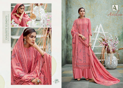 Alok Suits Presents Anikaa Pashmina Printed Fancy Designer Salwar Suits