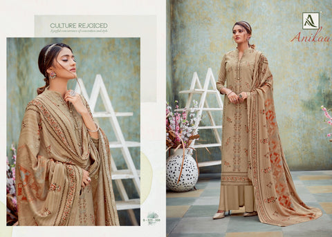 Alok Suits Presents Anikaa Pashmina Printed Fancy Designer Salwar Suits