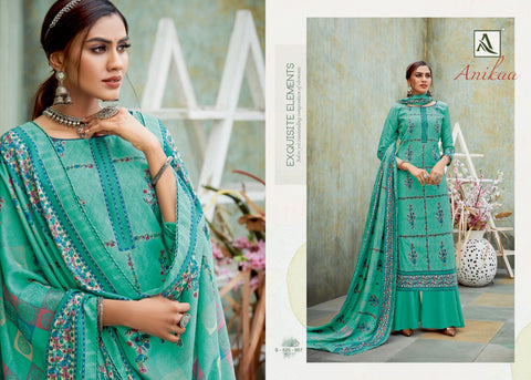 Alok Suits Presents Anikaa Pashmina Printed Fancy Designer Salwar Suits