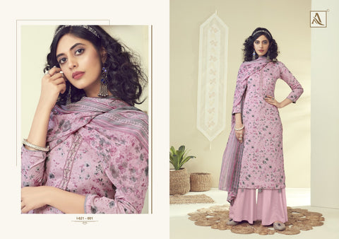 Alok Suits Kangan Jam Cotton Fancy Embroidery Work Casual Collection