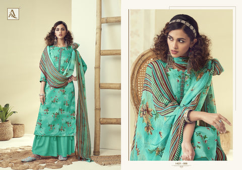 Alok Suits Kangan Jam Cotton Fancy Embroidery Work Casual Collection