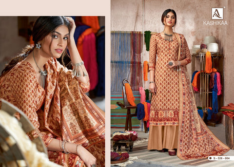 Alok Suit Launched Kashikaa Pashmina Printed Fancy Designer Salwar Kameez