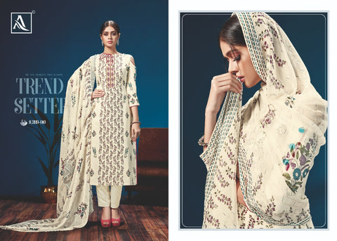 ALOK SUIT PRESENTS KAZO DIGITAL PRINTED COTTON SUIT COLLECTION