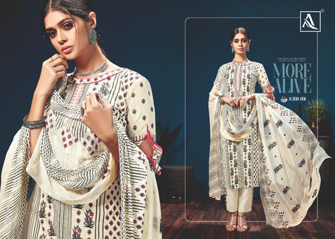 ALOK SUIT PRESENTS KAZO DIGITAL PRINTED COTTON SUIT COLLECTION