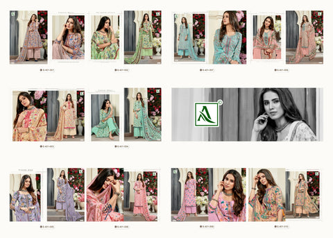 ALOK SUIT PIHU FANCY THREAD EMBROIDERY DIGITAL PRINTED SALWAR SUIT