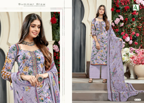 ALOK SUIT PIHU FANCY THREAD EMBROIDERY DIGITAL PRINTED SALWAR SUIT