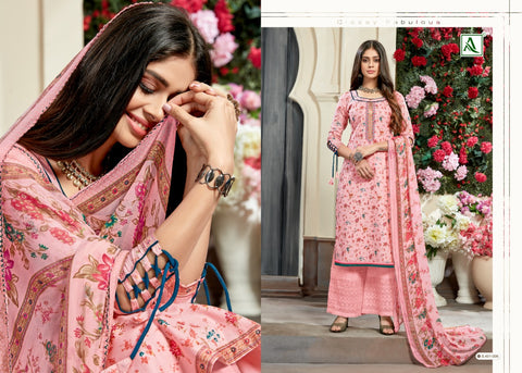 ALOK SUIT PIHU FANCY THREAD EMBROIDERY DIGITAL PRINTED SALWAR SUIT