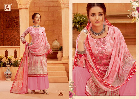 Alok Presents Smrita Cotton Casual Embroidery Work Salwar Kameez