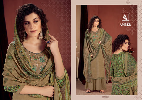 Alok Suits Presents Amber Viscose Fabric Salwar Kameez Collection