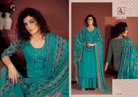 Alok Suits Presents Amber Viscose Fabric Salwar Kameez Collection