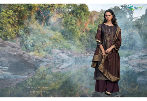 KARVA DESIGNER STUDIO PRESENTS AMORA JAM COTTON OCCASIONAL WEAR DRESS
