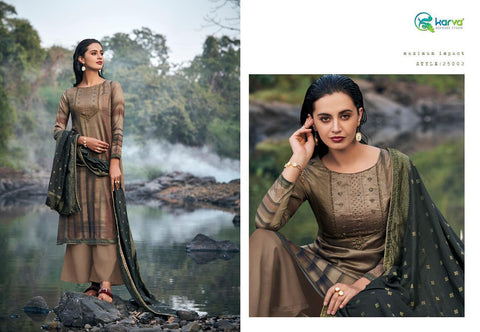 KARVA DESIGNER STUDIO PRESENTS AMORA JAM COTTON OCCASIONAL WEAR DRESS