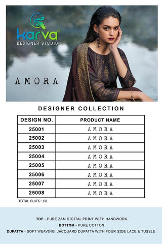 KARVA DESIGNER STUDIO PRESENTS AMORA JAM COTTON OCCASIONAL WEAR DRESS