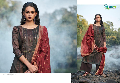 KARVA DESIGNER STUDIO PRESENTS AMORA JAM COTTON OCCASIONAL WEAR DRESS