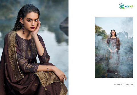 KARVA DESIGNER STUDIO PRESENTS AMORA JAM COTTON OCCASIONAL WEAR DRESS