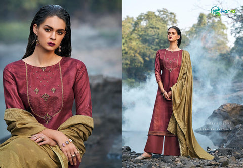 KARVA DESIGNER STUDIO PRESENTS AMORA JAM COTTON OCCASIONAL WEAR DRESS
