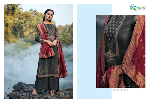 KARVA DESIGNER STUDIO PRESENTS AMORA JAM COTTON OCCASIONAL WEAR DRESS