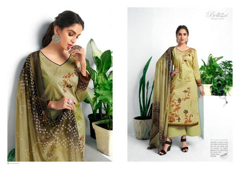 Belliza Designer Studio Launched Amora Vol 31 Jam Silk Printed Fancy Designer Salwar Suits