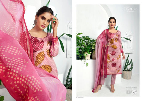 Belliza Designer Studio Launched Amora Vol 31 Jam Silk Printed Fancy Designer Salwar Suits