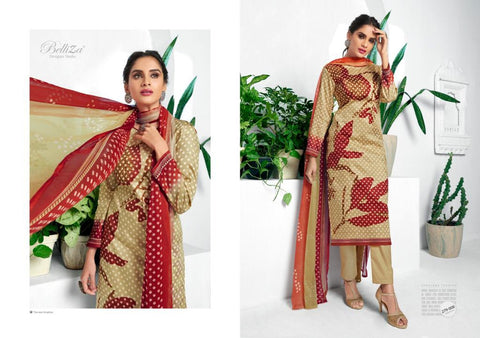 Belliza Designer Studio Launched Amora Vol 31 Jam Silk Printed Fancy Designer Salwar Suits