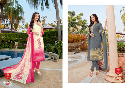 Anmol Tex Presents Swastik Pro Vol 43 American Crape Fancy Designer Salwar Suits