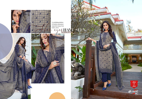 Anmol Tex Presents Swastik Pro Vol 43 American Crape Fancy Designer Salwar Suits