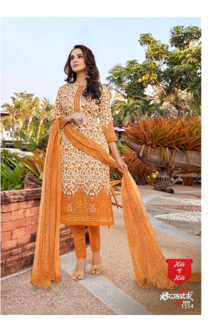 Anmol Tex Presents Swastik Pro Vol 43 American Crape Fancy Designer Salwar Suits
