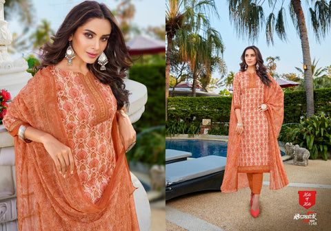 Anmol Tex Presents Swastik Pro Vol 43 American Crape Fancy Designer Salwar Suits