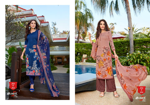 Anmol Tex Presents Swastik Pro Vol 43 American Crape Fancy Designer Salwar Suits