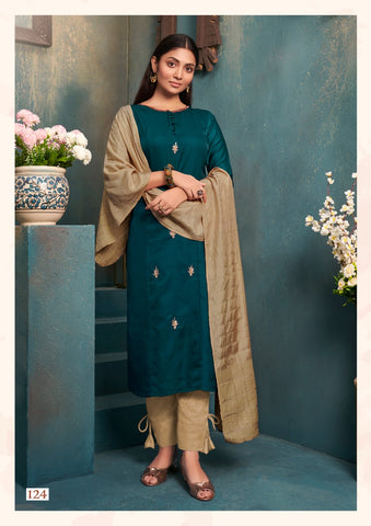 Anyuka Presents Anika Rayon Fabric Fancy Designer Kurtis Collection