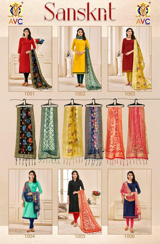 Avc Creation Presents Sanskrit Heavy Modal Fancy Designer Salwar Suits