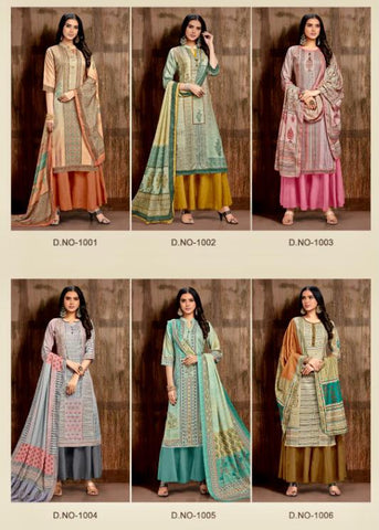Aarfa Launched Chinar Pashmina Printed Fancy Designer Salwar Kameez