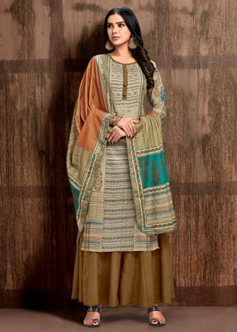 Aarfa Launched Chinar Pashmina Printed Fancy Designer Salwar Kameez