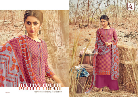 Alok Suits Avani Jam Cotton Digital Printed Fancy Salwar Kameez