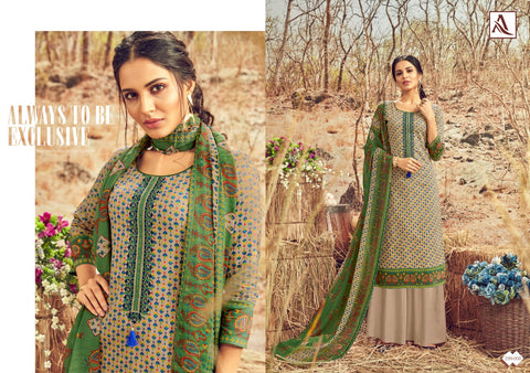Alok Suits Avani Jam Cotton Digital Printed Fancy Salwar Kameez