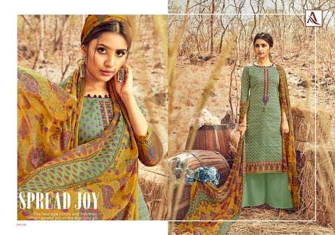 Alok Suits Avani Jam Cotton Digital Printed Fancy Salwar Kameez