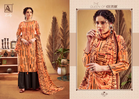Alok Suits Lily Jam Cotton Digital Printed Collection Salwar Suits