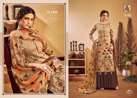 Alok Suits Lily Jam Cotton Digital Printed Collection Salwar Suits