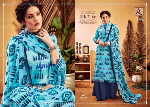 Alok Suits Lily Jam Cotton Digital Printed Collection Salwar Suits