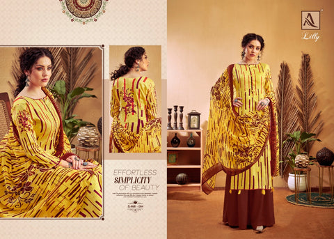 Alok Suits Lily Jam Cotton Digital Printed Collection Salwar Suits