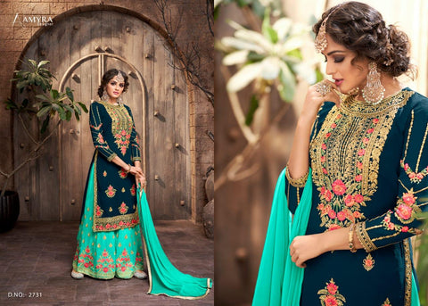 Amyra Designer Presents Kajra Vol 9 Georgette Pakistani Salwar Kameez