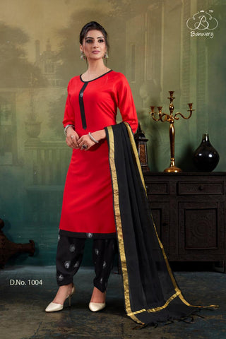Banwery Presents Soni Kudi Rayon Fancy Designer Kurtis Collection