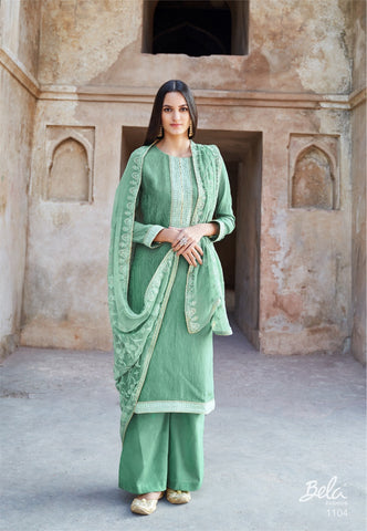 BELA FASHION VIRASAT VISCOUS MUSLIN COTTON BOTTOM HEAVY QUALITY SUIT