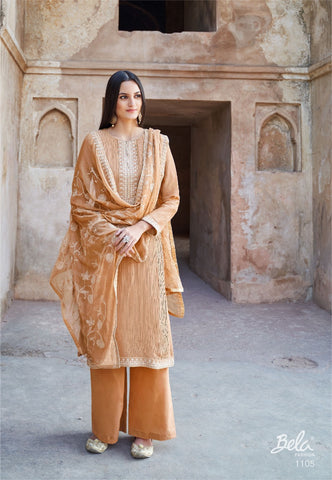 BELA FASHION VIRASAT VISCOUS MUSLIN COTTON BOTTOM HEAVY QUALITY SUIT