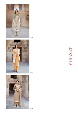 BELA FASHION VIRASAT VISCOUS MUSLIN COTTON BOTTOM HEAVY QUALITY SUIT
