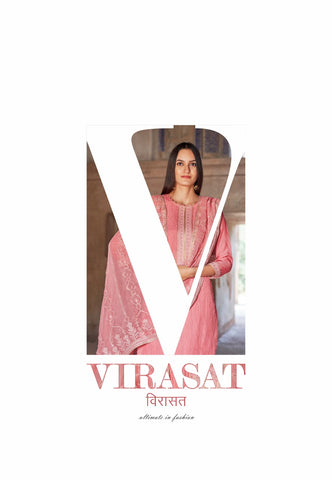 BELA FASHION VIRASAT VISCOUS MUSLIN COTTON BOTTOM HEAVY QUALITY SUIT