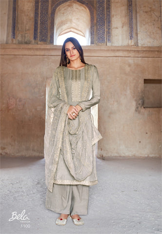 BELA FASHION VIRASAT VISCOUS MUSLIN COTTON BOTTOM HEAVY QUALITY SUIT