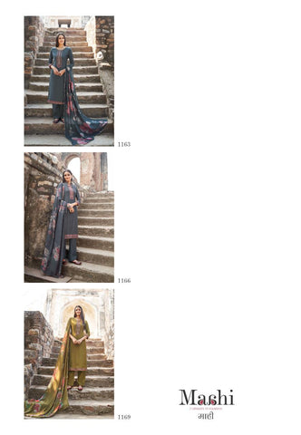 Bela Launched Maahi Fabric Muslin Fancy Designer Salwar Suits