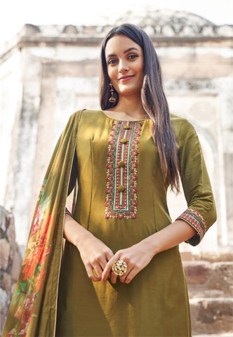 Bela Maahi Fabric Mulsin Fancy Designer Salwar Suit